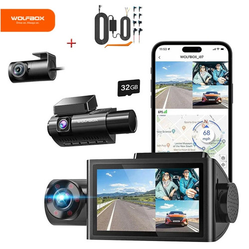 Wolfbox i07 dash cam - wolfbox,